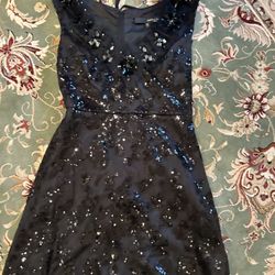 Tracey Reese Black Sequin Dress