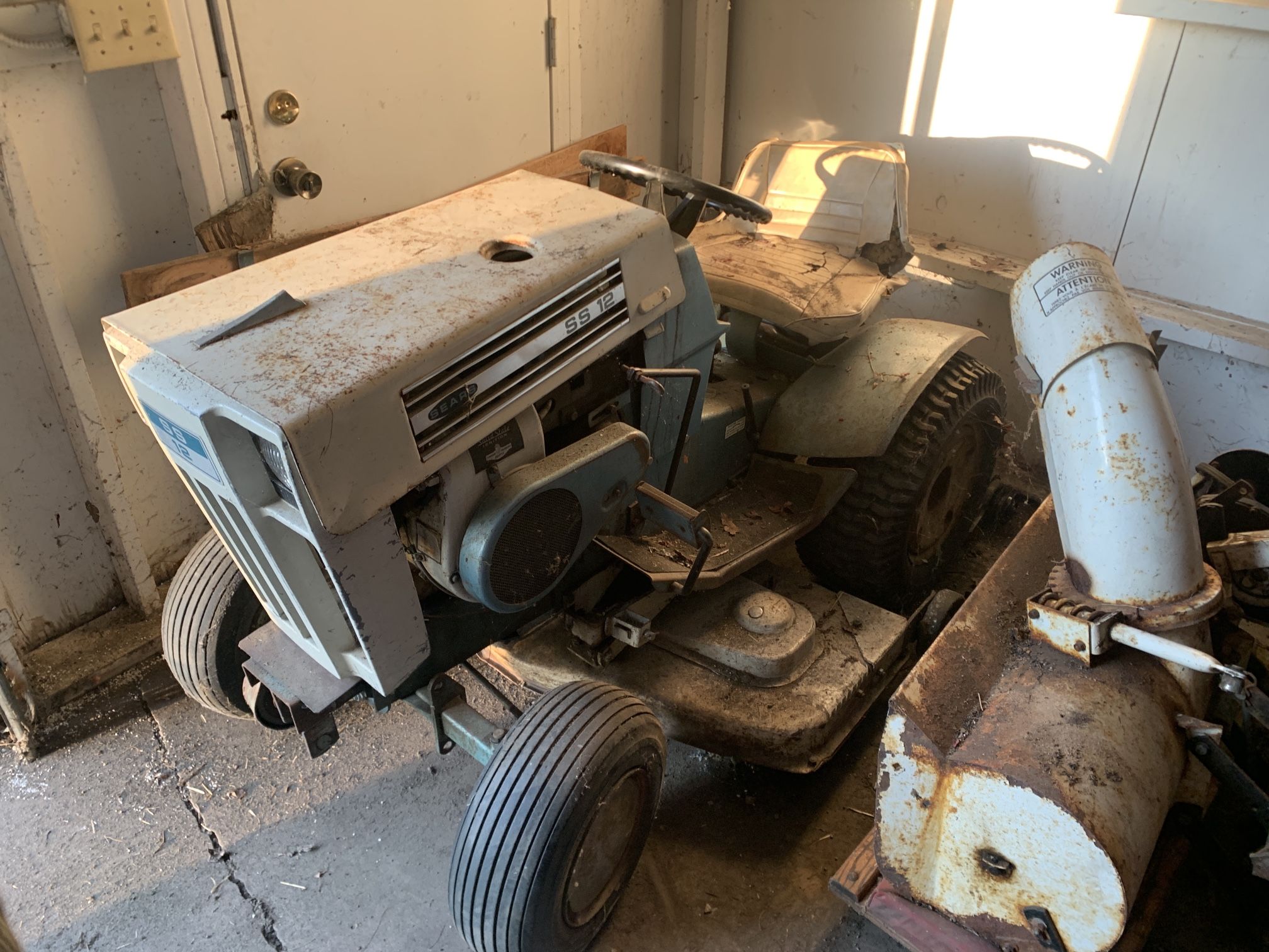 Vintage Sears Garden Tractor