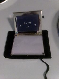 Sterling Silver Card Holder 