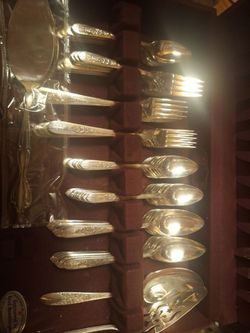 Silver plate Silverware