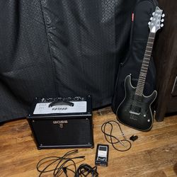 Schecter C-1 Platinum & Katana Amp+ More