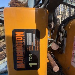 1 to  harrinton electric chain hoist