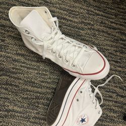 White Converse 