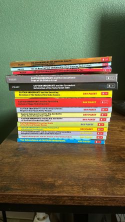 15 Captain Underpants Book Collection