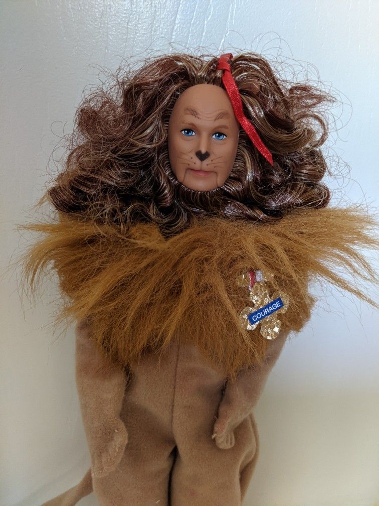 Wizard Of Oz Vintage Cowerdly Lion Doll