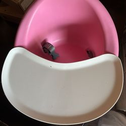 Little tykes, my first seat, infant foam floor support chair with tray