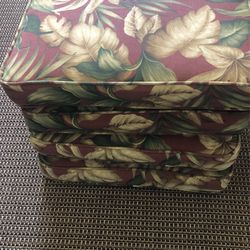 Cushions (4) Reversible $15
