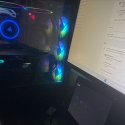 Gaming Pc  With Monitor 