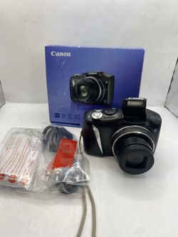 Canon PowerShot SX130 IS 12.1MP Digital Camera Excellent Tested with BOX