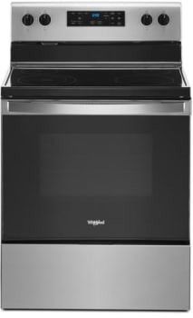 Whirlpool 30" Stainless Steel Electric Smooth-Top Freestanding Range New