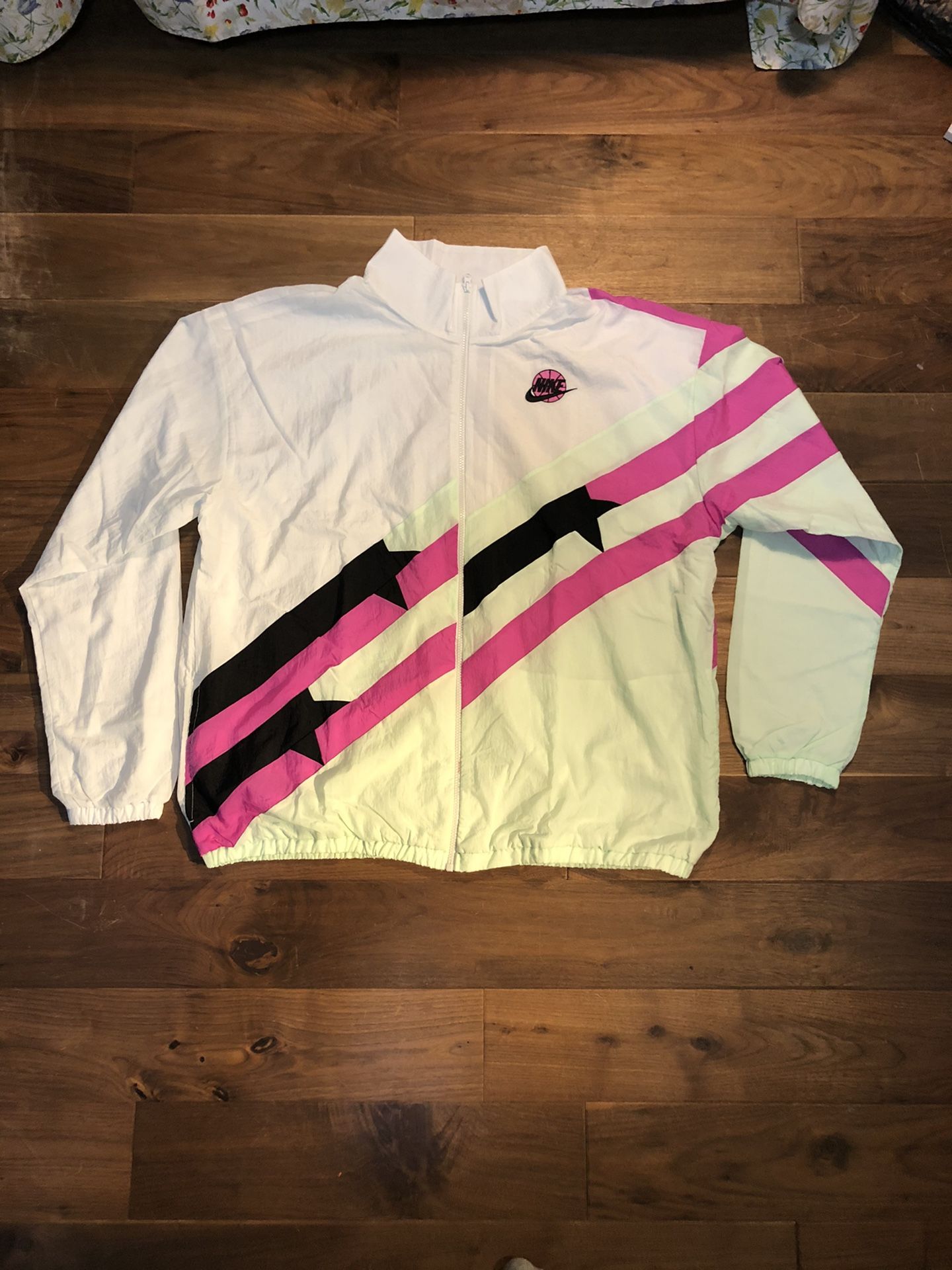 Mens Nike Vintage Throwback Basketball Jacket Full Zip 2XL-Tall NWT CK6621-083