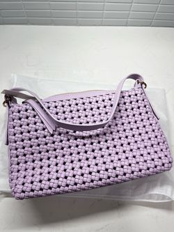Urban Expressions Woven Shoulder Bag – Lavender
