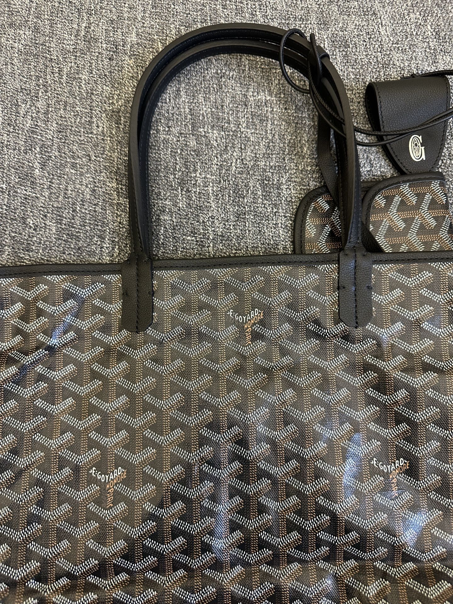 Goyard Saint Louis Tote PM black