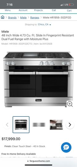 48” miele range
