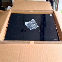 Brand New KitchenAid Top NextGen Induction Downdraft Cooktop.