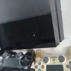PS4 model CUH-1001A with 2 remotes. tested works great