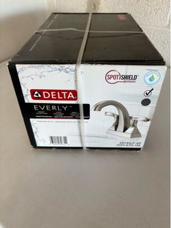 Brand new bathroom faucet