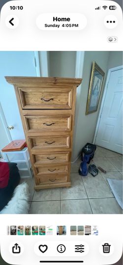 Beautiful solid wood lingerie chest