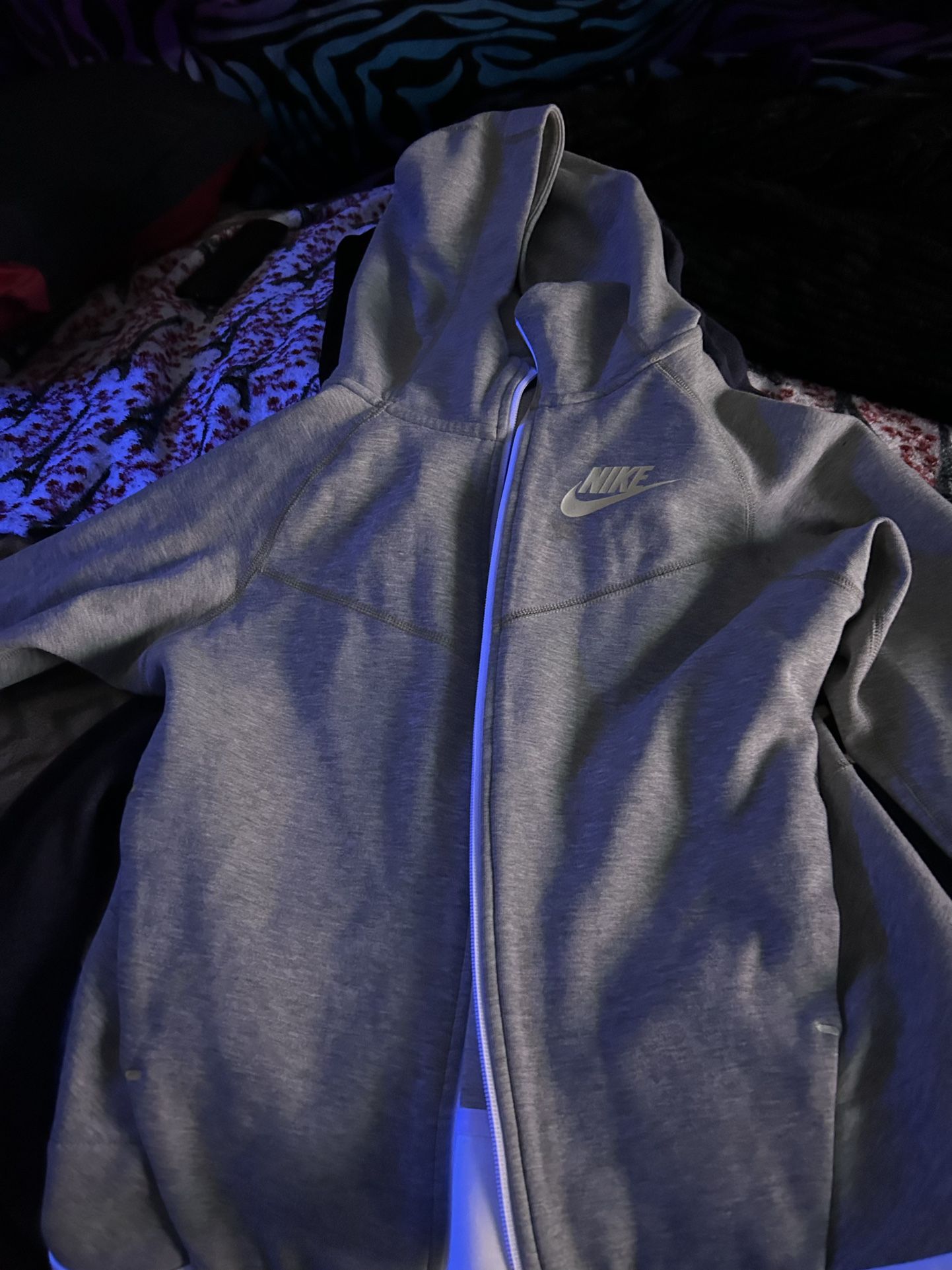 Grey Nike Ladies Hoodie