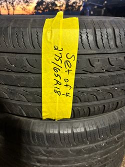 Set of 4 tires 275/65r18 $175