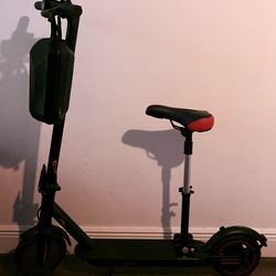 Electric Scooter (adjustable Seat, Carrying Case, Lock And Key)