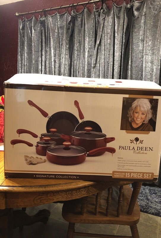 Paula Deen 15 Piece Cookware Set