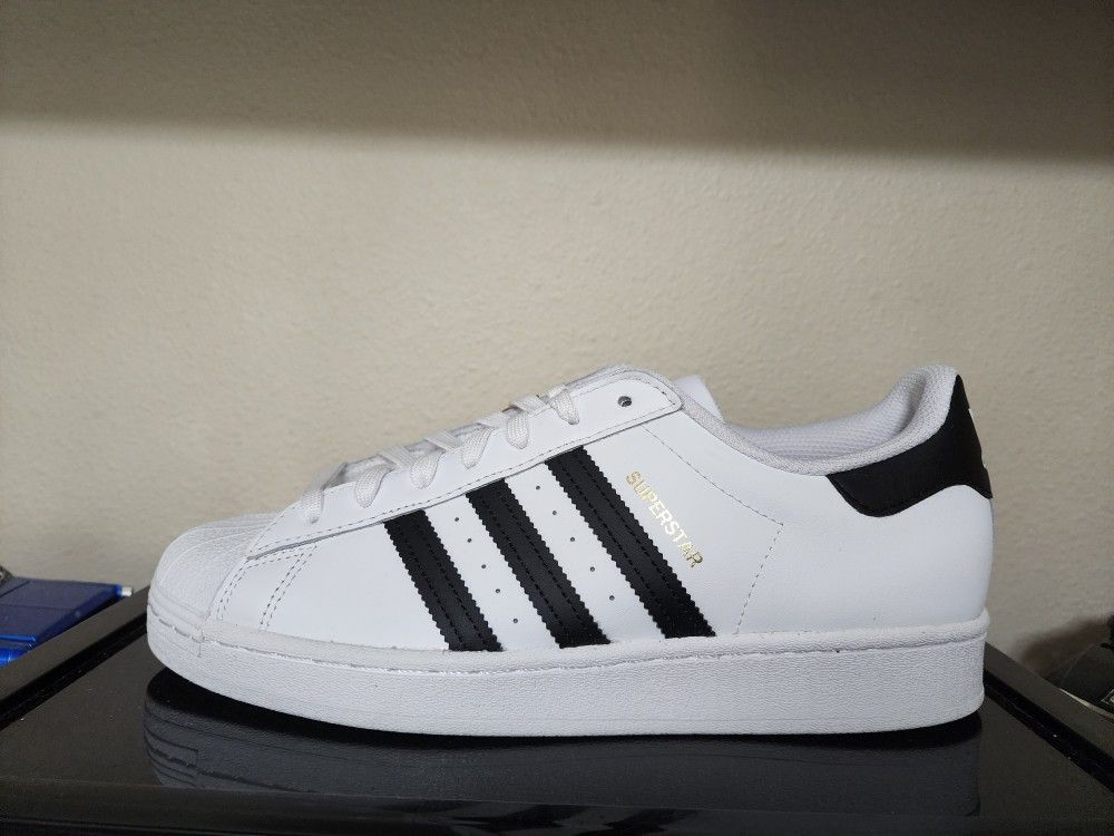 Adidas Superstar Black White Size 10