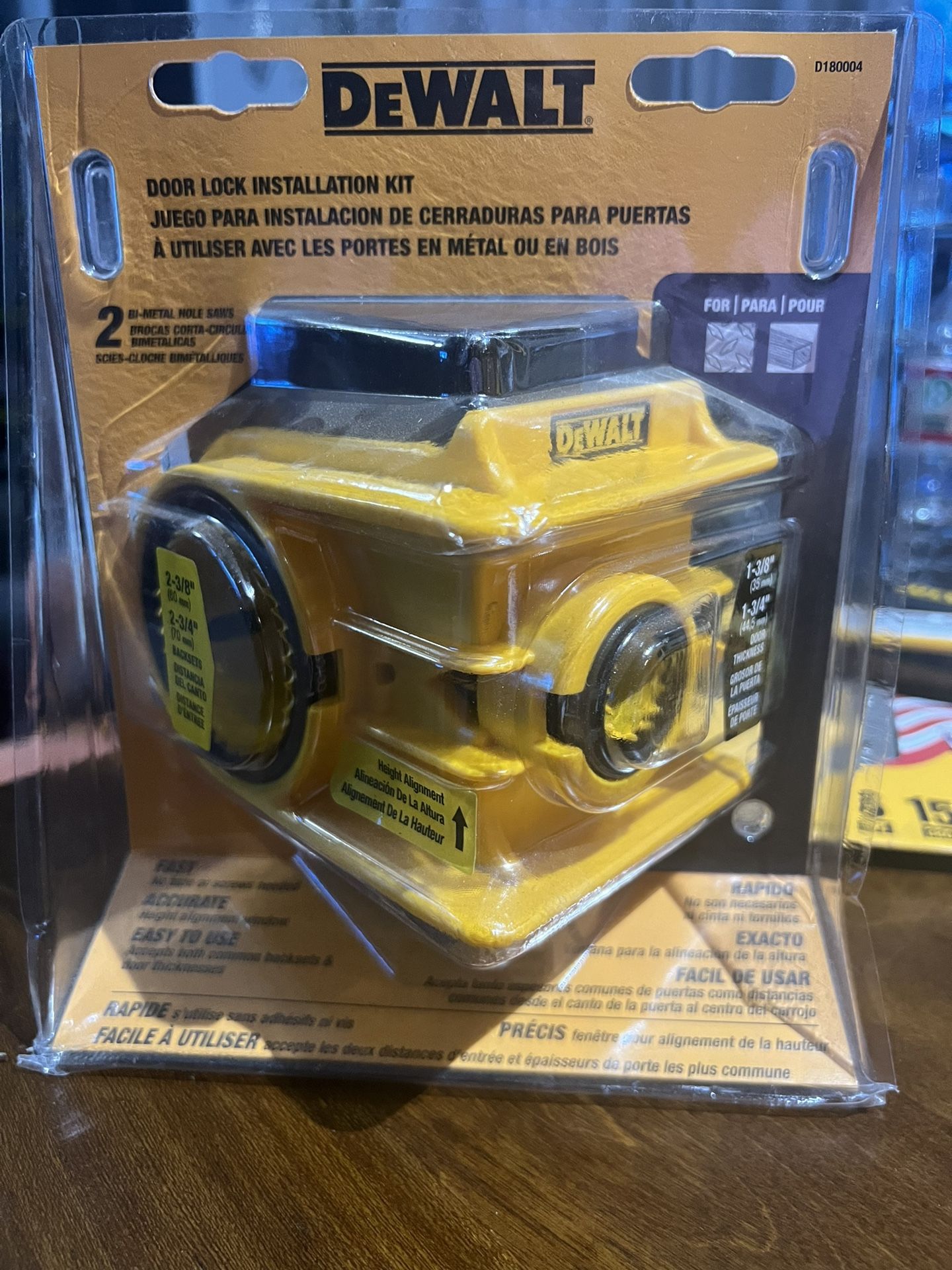 Dewalt Door Lock Installation Kit for Sale in Irwindale, CA OfferUp