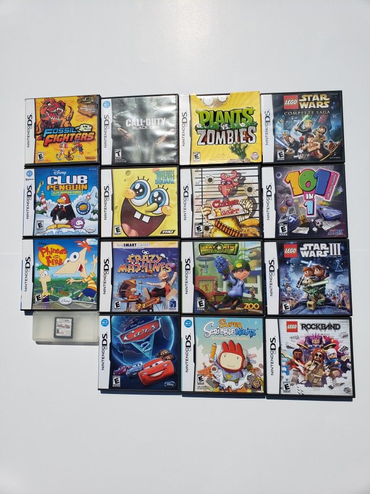 Nintendo DS Games Lot