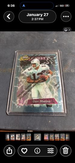 Topps Dan Marino Electric Booster