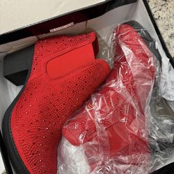 New Red Boots