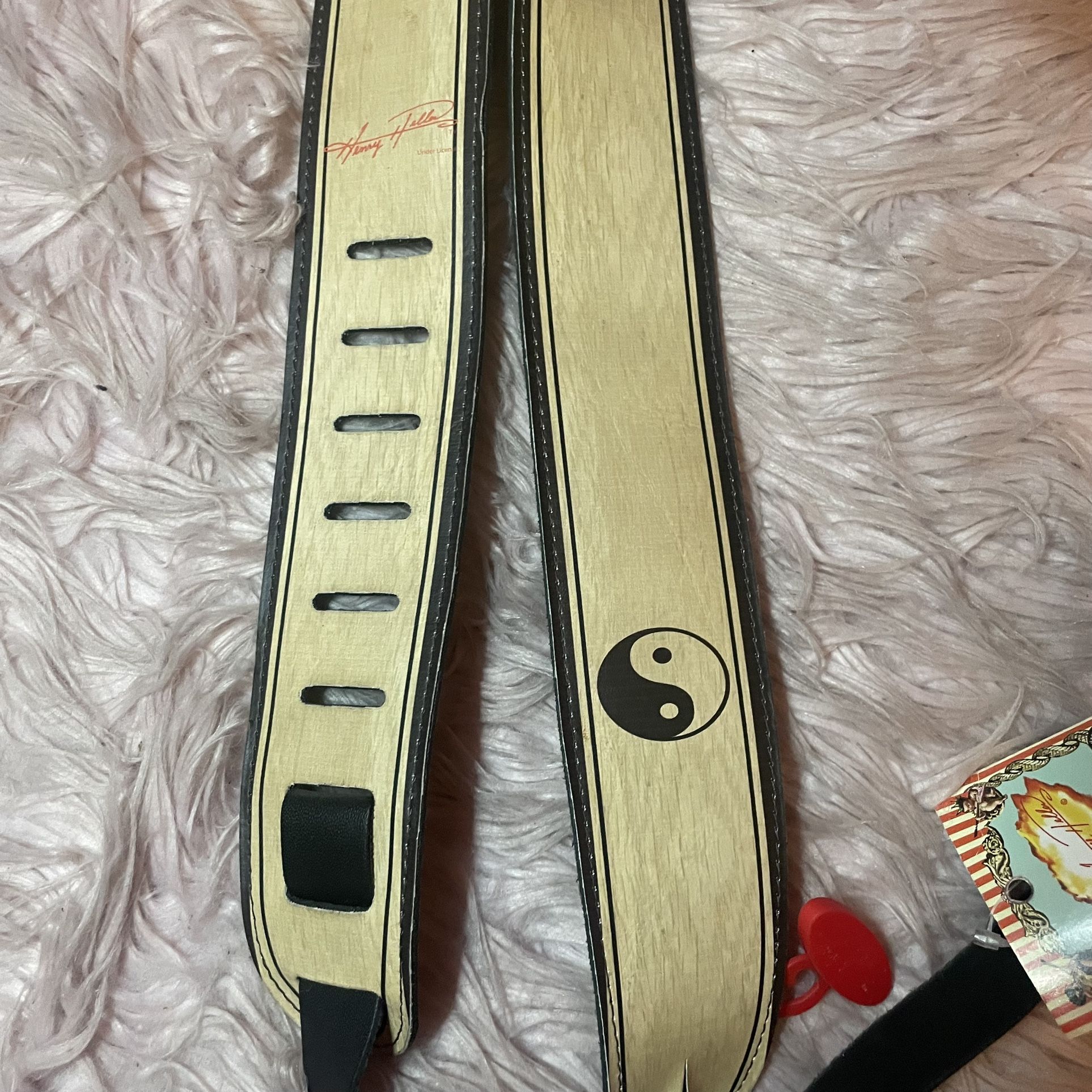 Henry Heller Brand Yin Yang Guitar Strap 