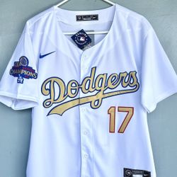 Dodgers Gold Ohtani Jersey S Small M Medium 