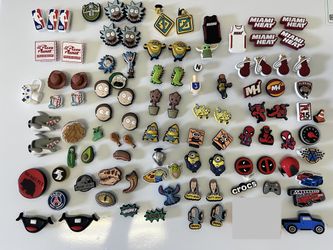 Crocs Shoe Charms (100 Pcs.) (LIKE NEW)