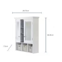 Allen + Roth Surface Mount Medicine Cabinet