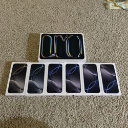 16 Pro Max New Not Open And iPad Pro 11 M4