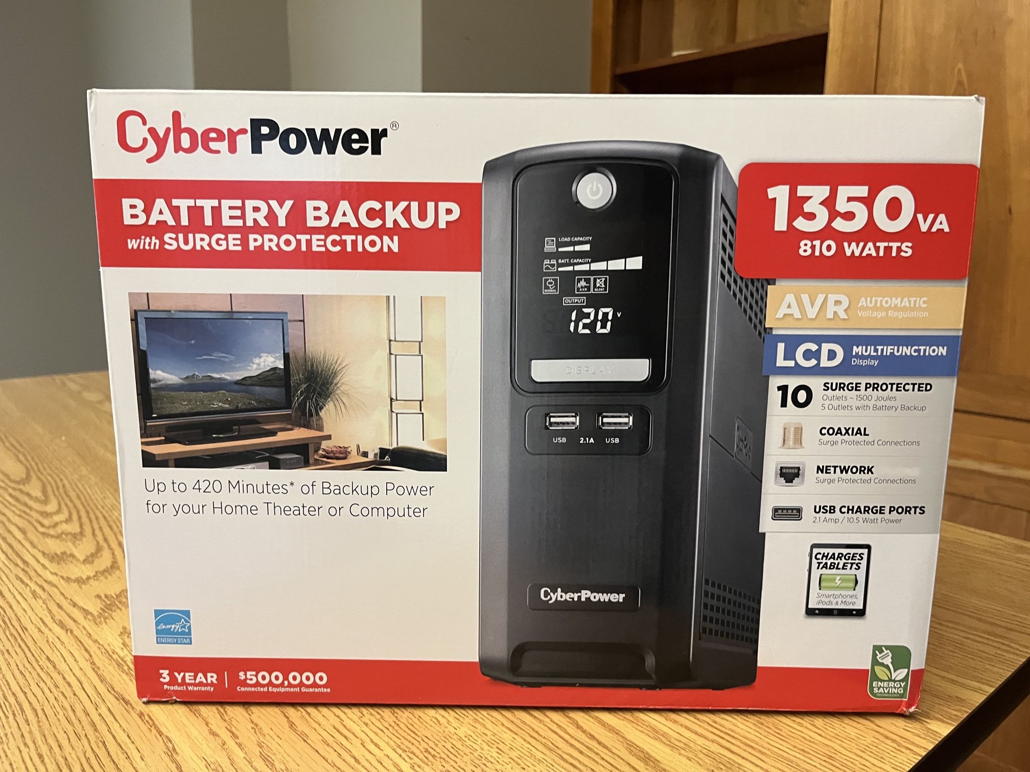 Cyber Power battery back up - $50