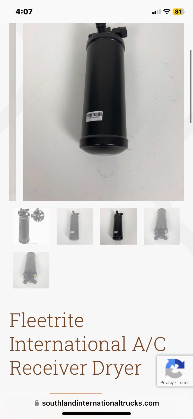Truck Part