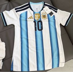 Adidas Argentina Messi #10 Women’s Jersey – Size S – New With Tags