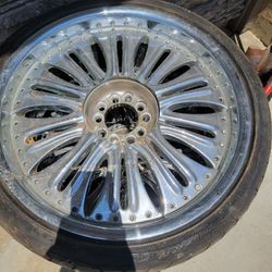 Rims with tires