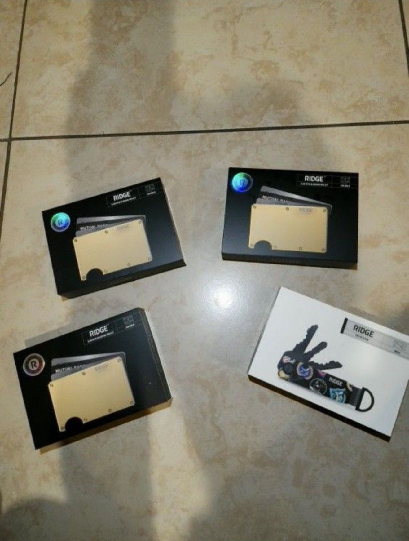 Wallet Ridge 24k Gold