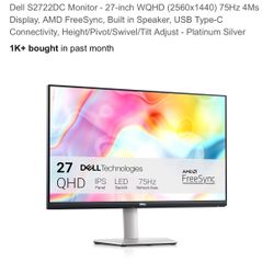 Dell 27’ Inch (not Gaming Monitor) 75hz