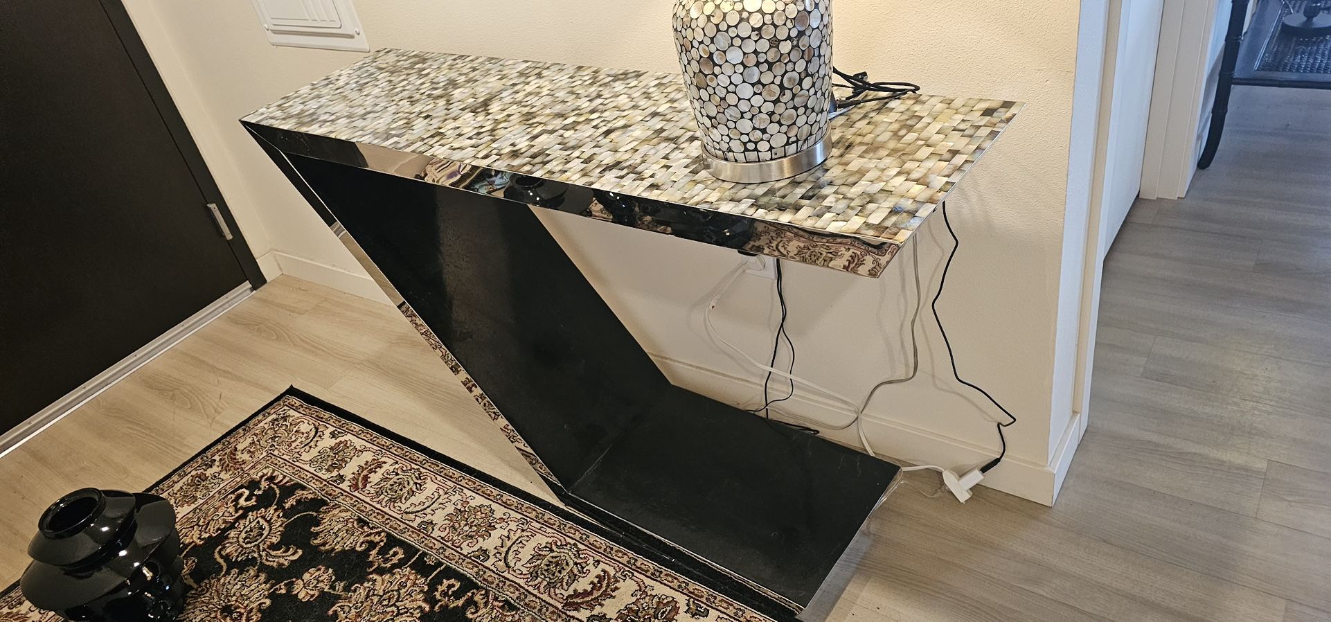Mother Of Pearl Table