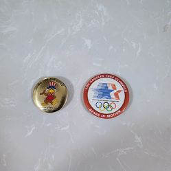 84 Olympic badges