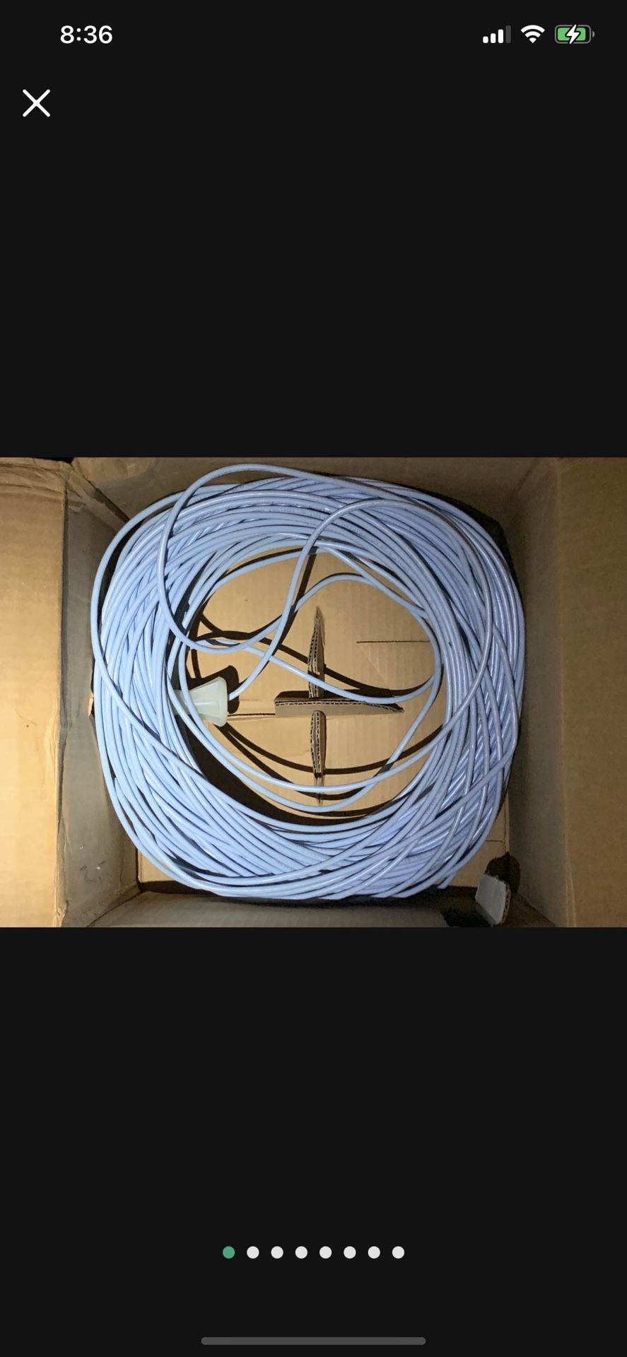 Video or Computer -“Cat5” -Wire Rolls / 1 Box of 1,000 ft. & 1 Box of 500 ft.