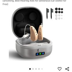 New Hearing Aids With Rechargeable Case