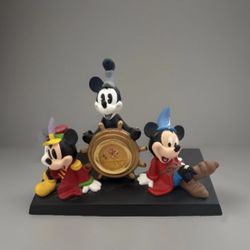 Disney Mickey Mouse Through The Years 75 Years Of Love And Laughter Desk Clock