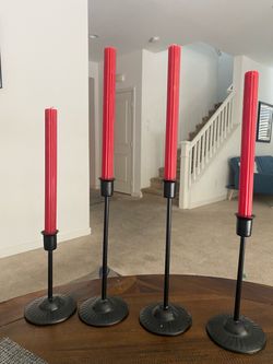 Halloween decoration - candles & candle holder set