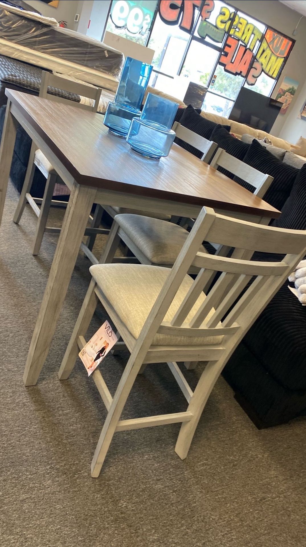 Rustic Small Breakfast For Small Apartment / Condo 5pc - Free Setup And Delivery Today