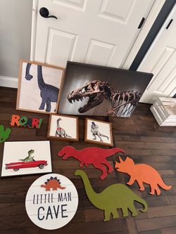 Dinosaur room decor